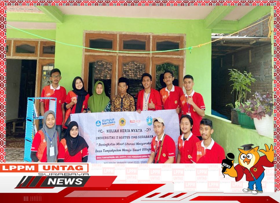 Inovasi Pojok Baca Oleh Mahasiswa Di Desa Tumpakpelem Ponorogo