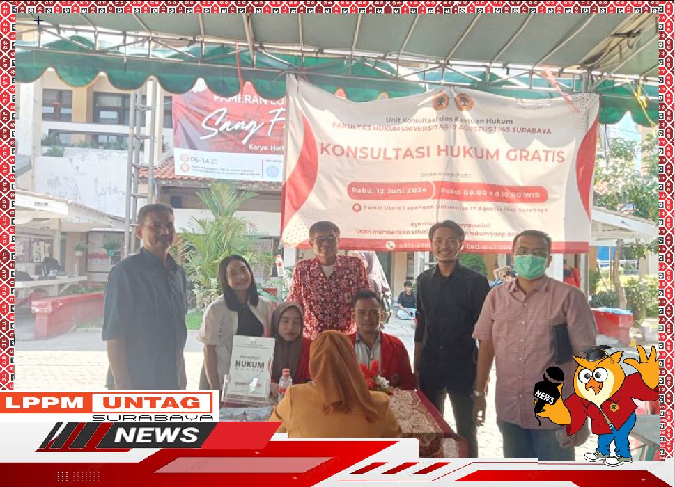Dosen FH Untag Surabaya turut serta dalam Kegiatan UKBH FH