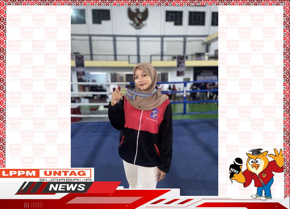 Mahasiswa UNTAG Surabaya kembali memperoleh prestasi di KEJUARAAN DAERAH TARUNG BEBAS INDONESIA Dengan memperoleh JUARA 1