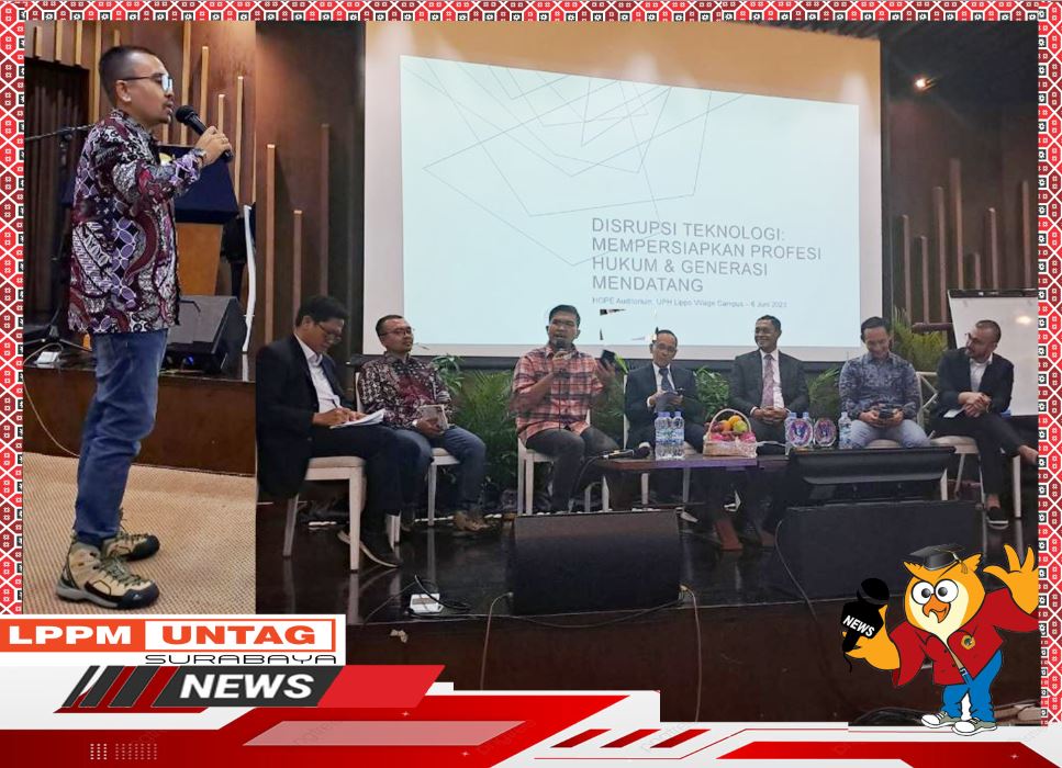 Dosen FH Universitas 17 Agustus 1945 Surabaya menjadi Narasumber dalam Talkshow Mempersiapkan Profesi Hukum
