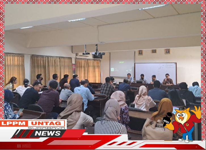Kegiatan Penyamaan Persepsi DPL KKN Untag Surabaya