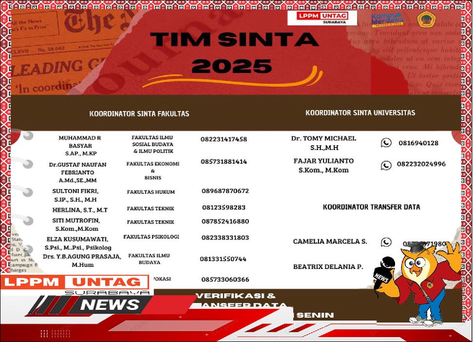 Tim Sinta 2025.