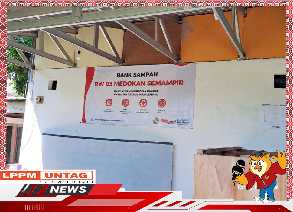 Bank Sampah di RW 3 Medokan Semampir Surabaya