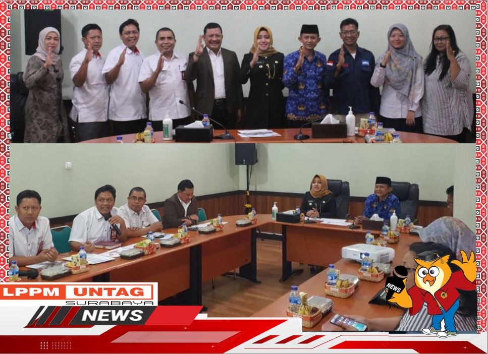 Untag Surabaya melakukan audiensi dengan Bupati Mojokerto Ikfina Fahmawati