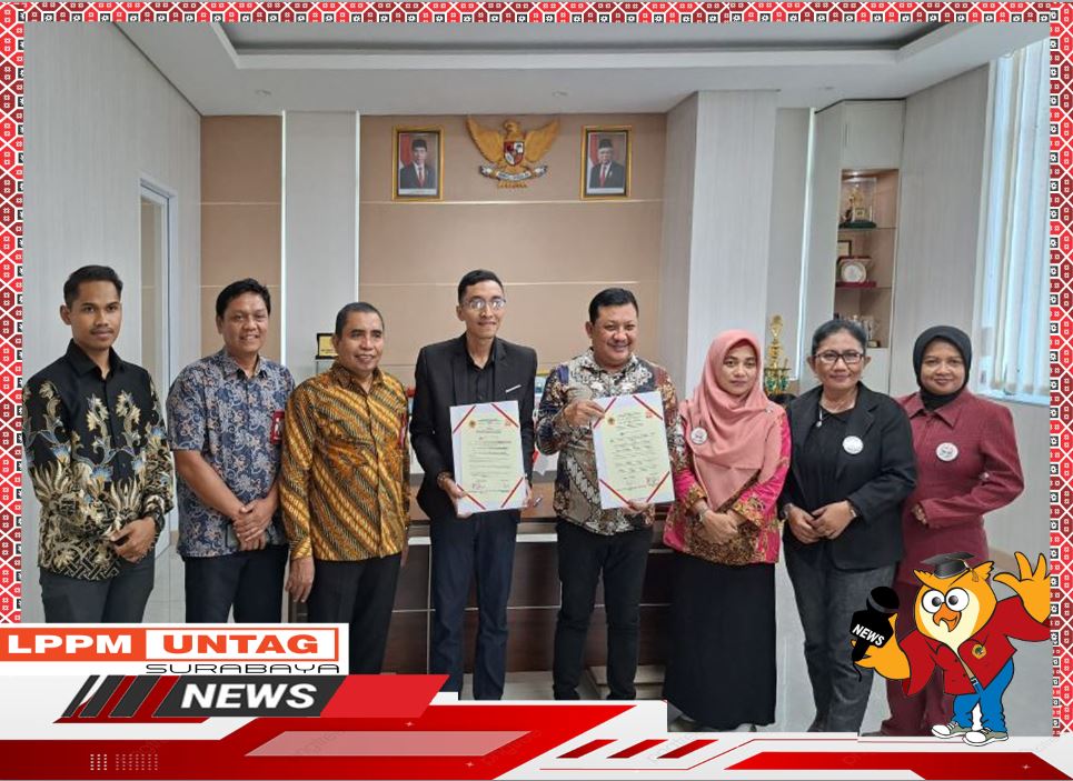 MoU Untag Surabaya dengan Lembaga Barisan Muda Wirausahawan Indonesia