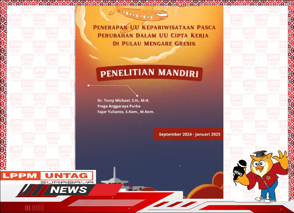 Penelitian Mandiri  Penerapan UU Kepariwisataan Pasca Perubahan Dalam UU Cipta Kerja Di Pulau Mengare Gresik