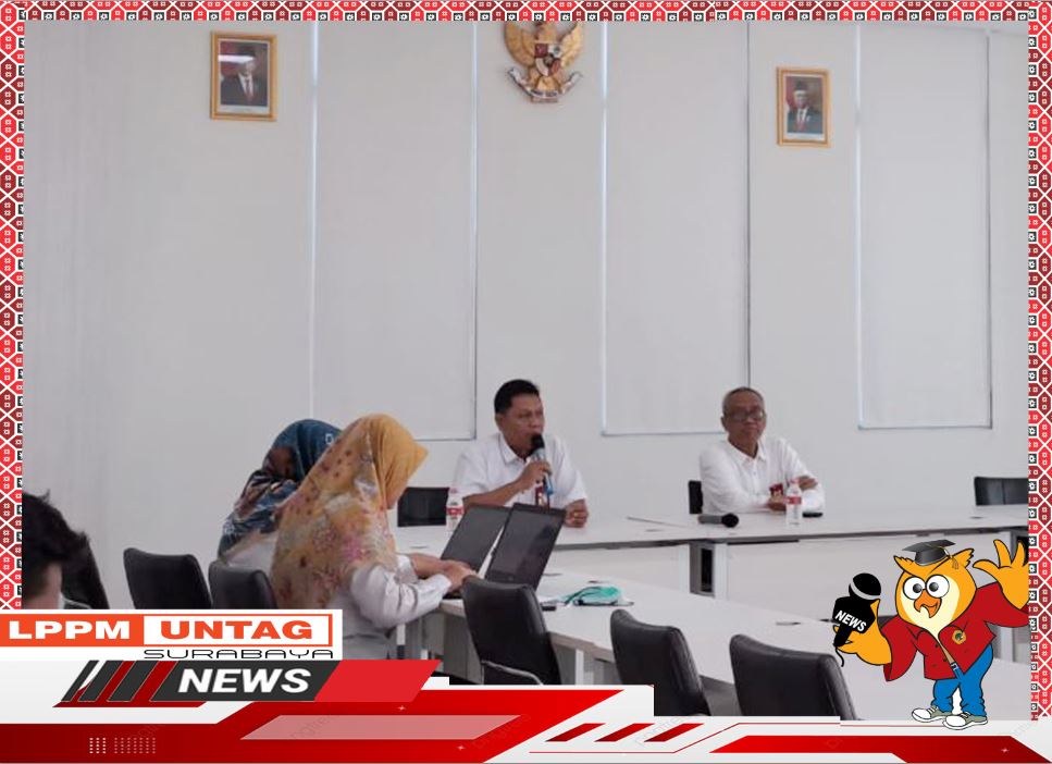 Ketua LPPM memberikan Sambutan dalam Sosialiasi Dan Koordinasi Program Wirausaha Merdeka Mahasiswa