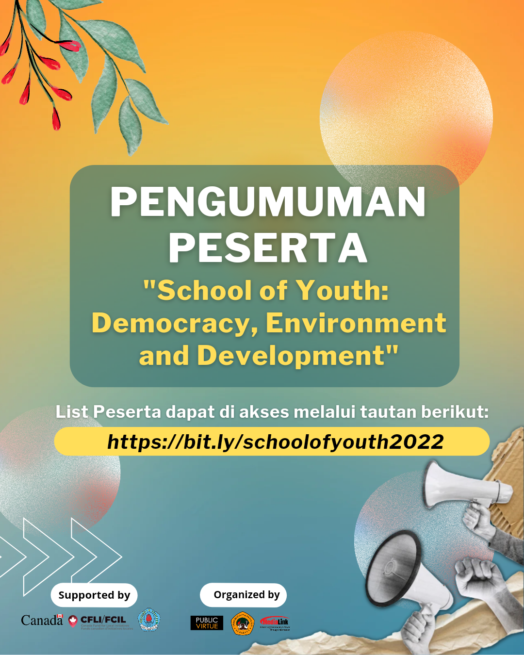 School of Youth: Democracy, Environment and Development
