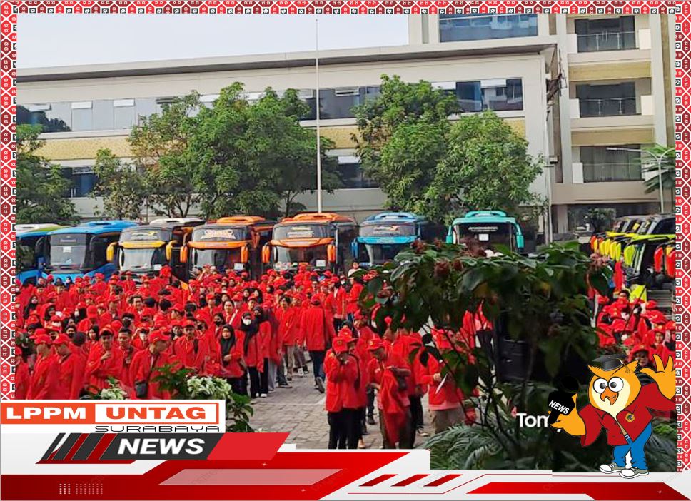 Sebanyak 1124 Mahasiswa Untag Surabaya mengikuti KKN Reguler Periode 2022/2022