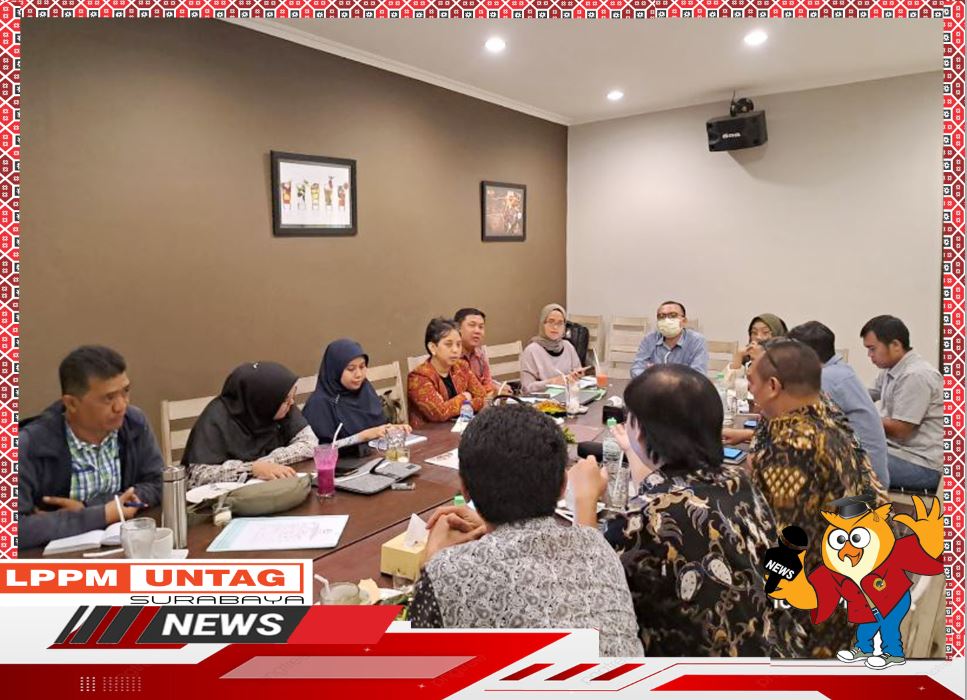 Kepala Pusat Publikasi Dan KI LPPM Untag Surabaya menjadi salah satu Narasumber dalam PENGUMPULAN DATA DALAM RANGKA  PENYUSUNAN NASKA AKDEMIK
