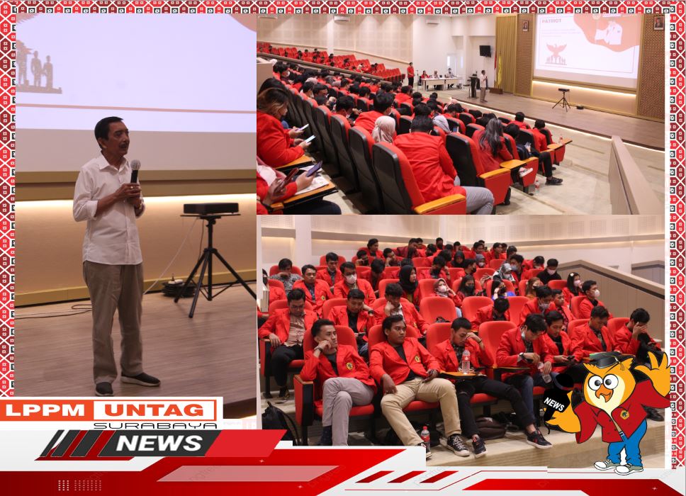 Ketua YPTA memberikan Wawasan Kebangsaan bertema Implementasi Patriotisma  Dalam Kuliah Kerja Nyata