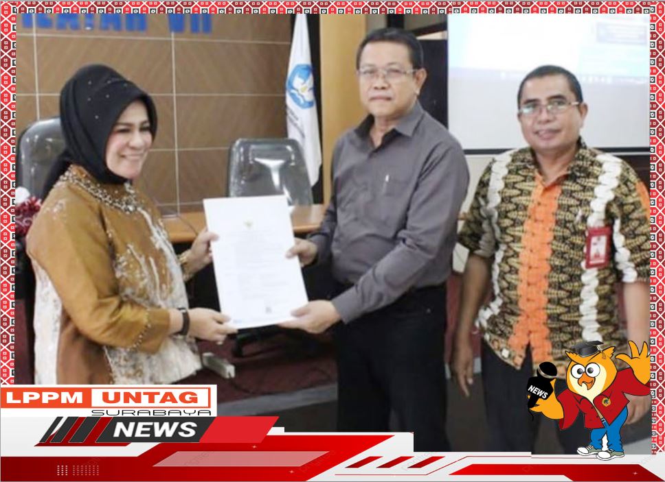 Selamat kepada Dekan FH Untag Surabaya atas raihan Guru Besar