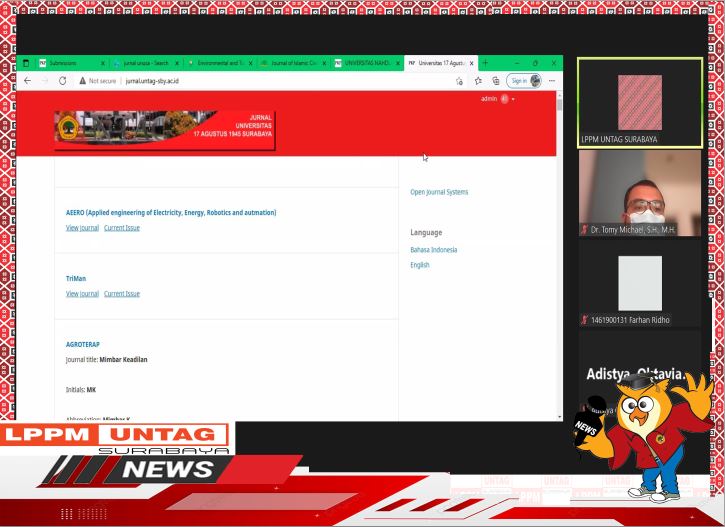 Pendampingan OJS 3 memasuki tahap akhir 