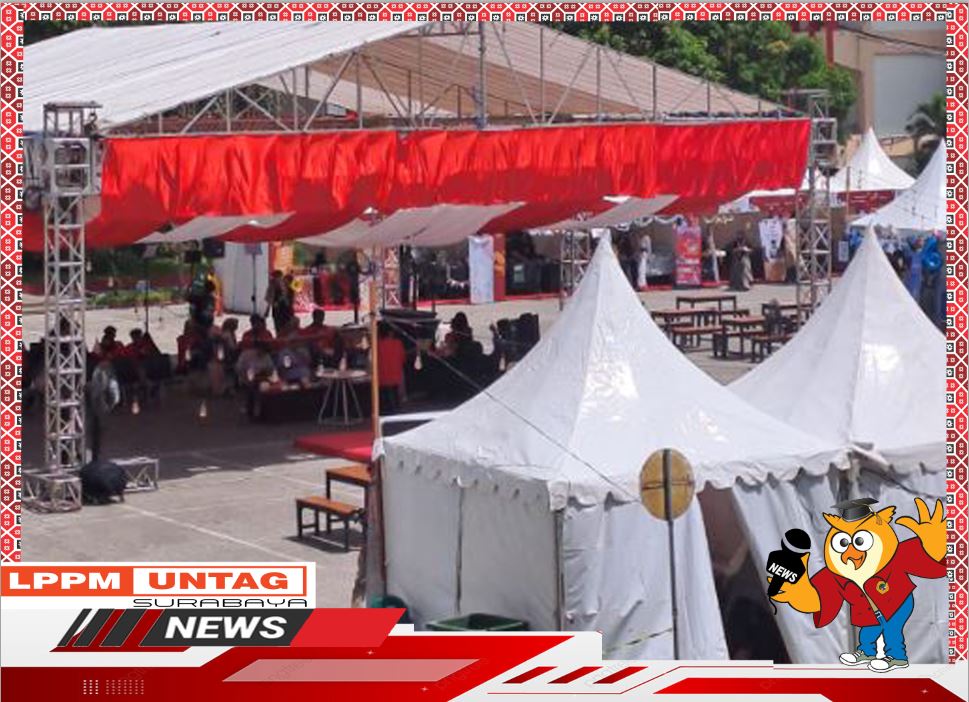 Suasana Demo Day yang diinisiasi Kepala Pusat Inovasi dan Kewirausahaan LPPM Untag Surabaya