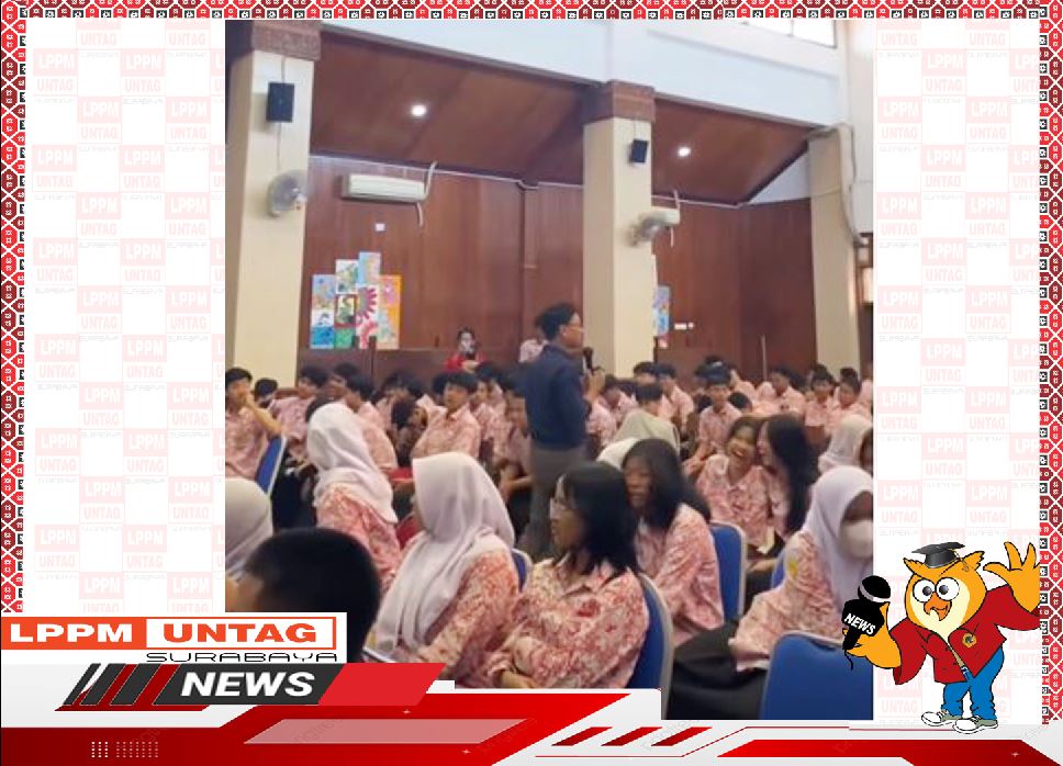 Dosen FH Untag Surabaya menjadi Narasumber Seminar Kebangsaan di SMATAG Surabaya
