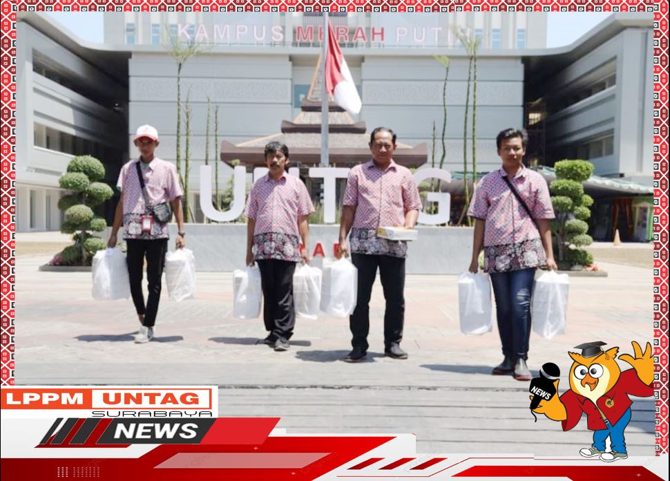 Tim Sirkulasi Untag Surabaya pada Wisuda ke-127