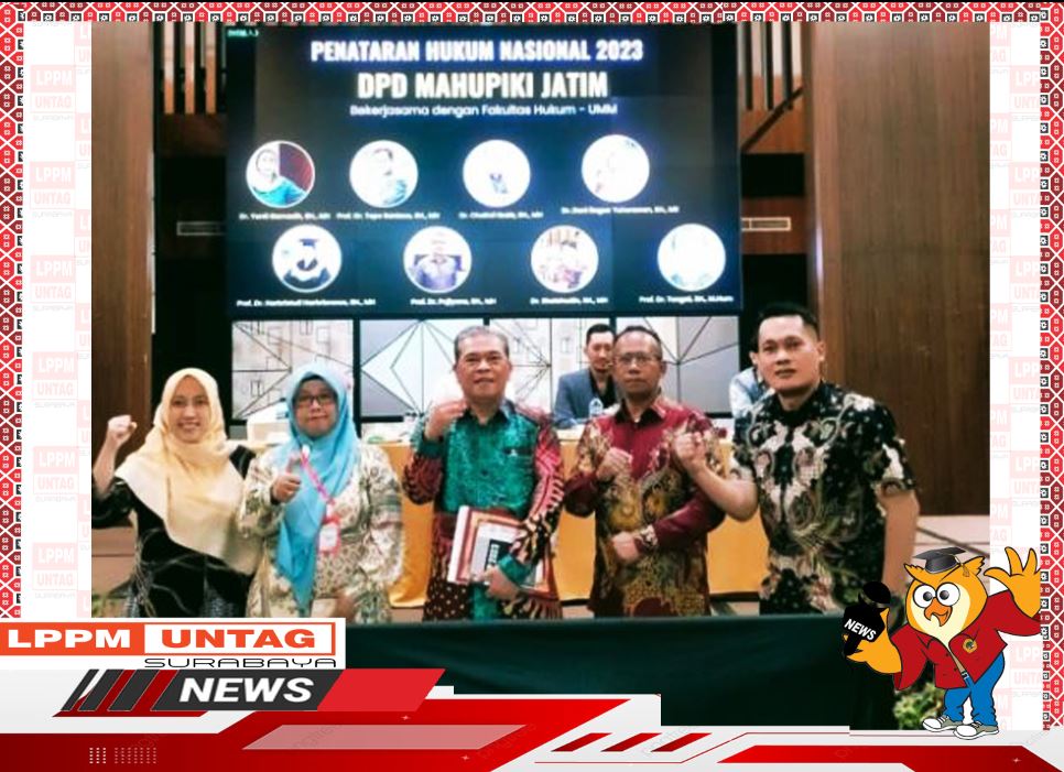 Penataran Hukum Nasional DPD Mahupiki Jatim sebagai Akreditasi A Prodi S1 FH Untag Surabaya