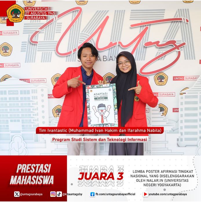 Prestasi Mahasiswa Juara 3 Poster Tingkat Nasional