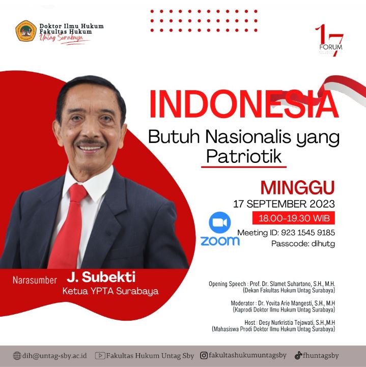 Indonesia Butuh Nasionalis yang Patriotik