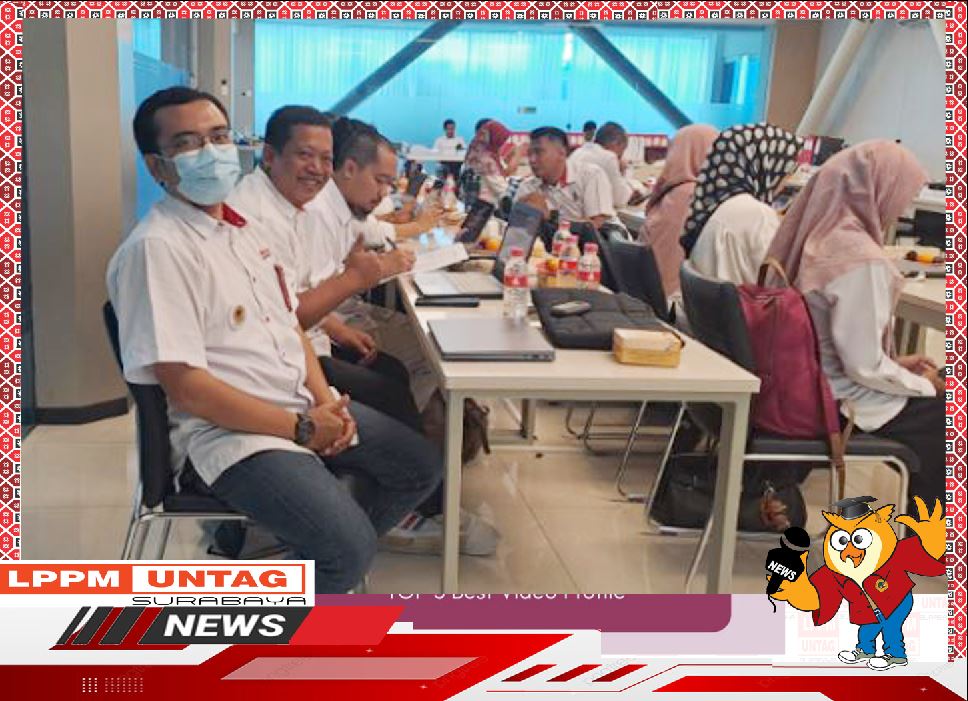 Tim LPPM Untag Surabaya turut serta dalam Akreditasi Lamemba Prodi Manajemen FEB Untag Surabaya