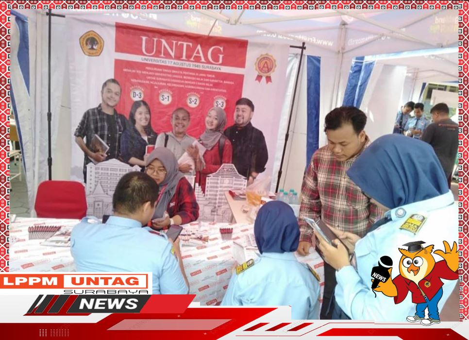 Booth Untag Surabaya 14 November 2023 di SMA Hang Tuah 2 Sidoarjo