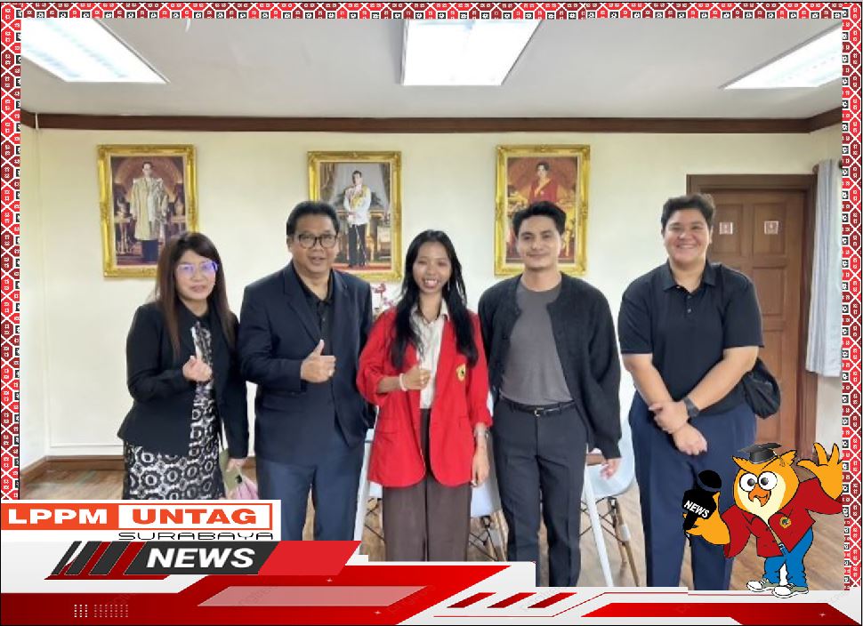 Mahasiswa FH Untag Surabaya lolos magang School Of Law Walailak University
