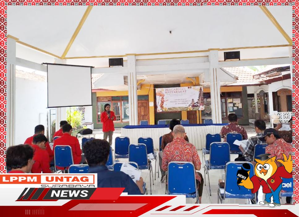 Pengabdian Kepada Masyarakat yang dilakukan Mahasiswa FH Untag Surabaya di Desa Brangkal Mojokerto