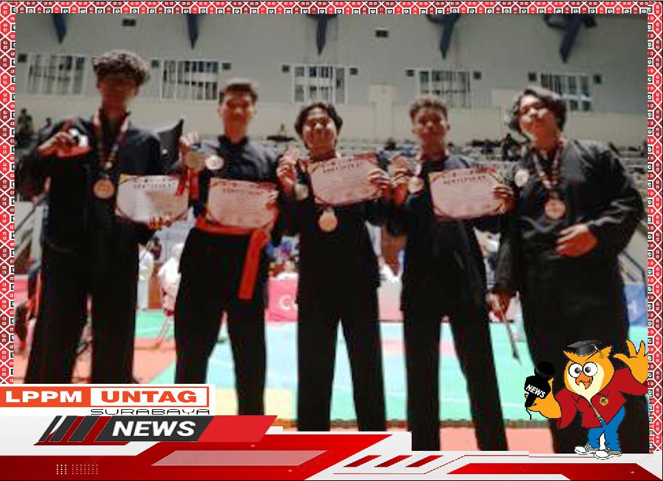 Mahasiswa Untag Surabaya kembali memperoleh prestasi hasil dari Kejuaraan Jakarta Championship 02  dengan memperoleh 4 medali perunggu