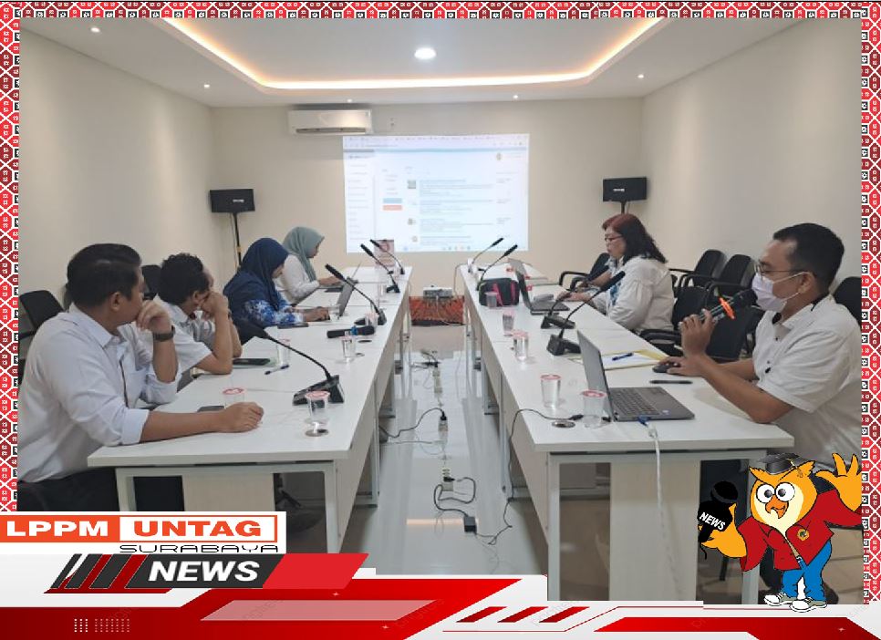 Dosen FH Untag Surabaya  menjadi Narasumber dalam peningkatan Sinta bagi Koordinator pemutakhiran Sinta Tingkat Fakultas