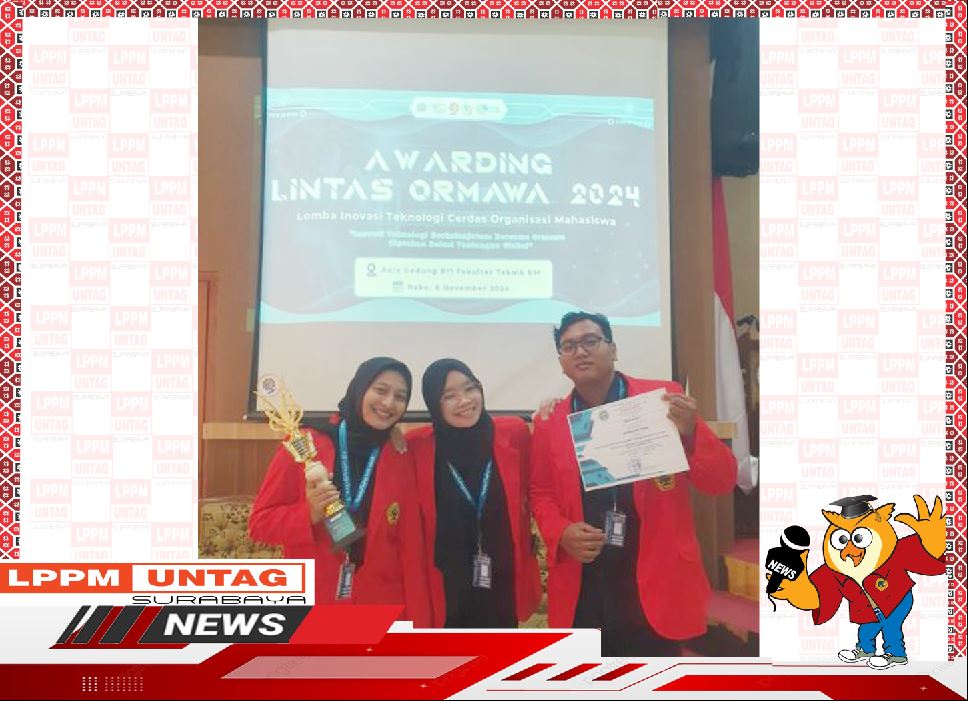 Mahasiswa Universitas 17 Agustus 1945 Surabaya kembali memperoleh prestasi hasil dari Lomba Esai Nasional Nusantara Writing Festival 2