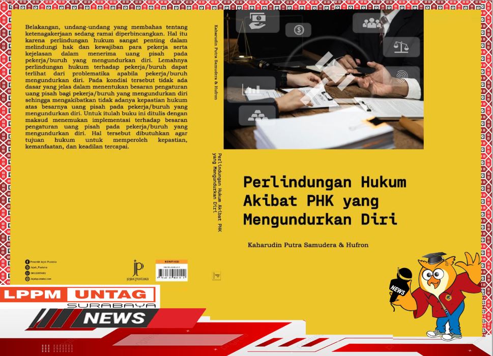 Karya Buku Mahasiswa dan Dosen FH Untag Surabaya