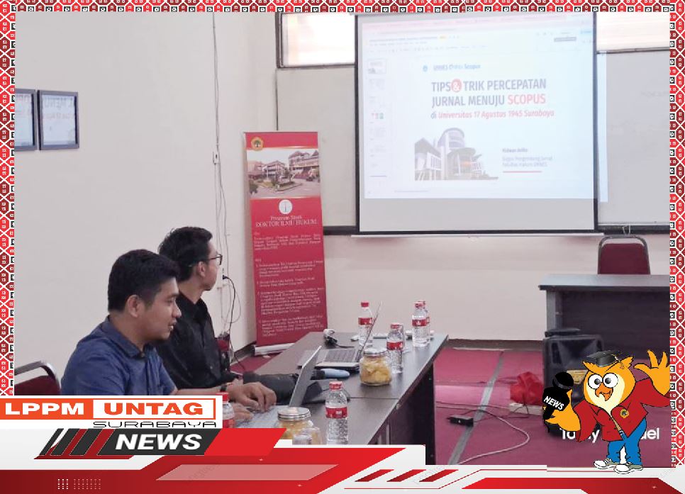 Tips dan Trik Percepatan Jurnal Menuju Scopus di Untag Surabaya