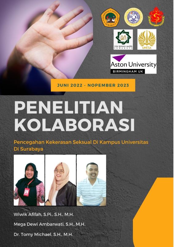 Penelitian Kolaborasi Pencegahan Kekerasan Seksual Di Universitas yang ada Di Surabaya  