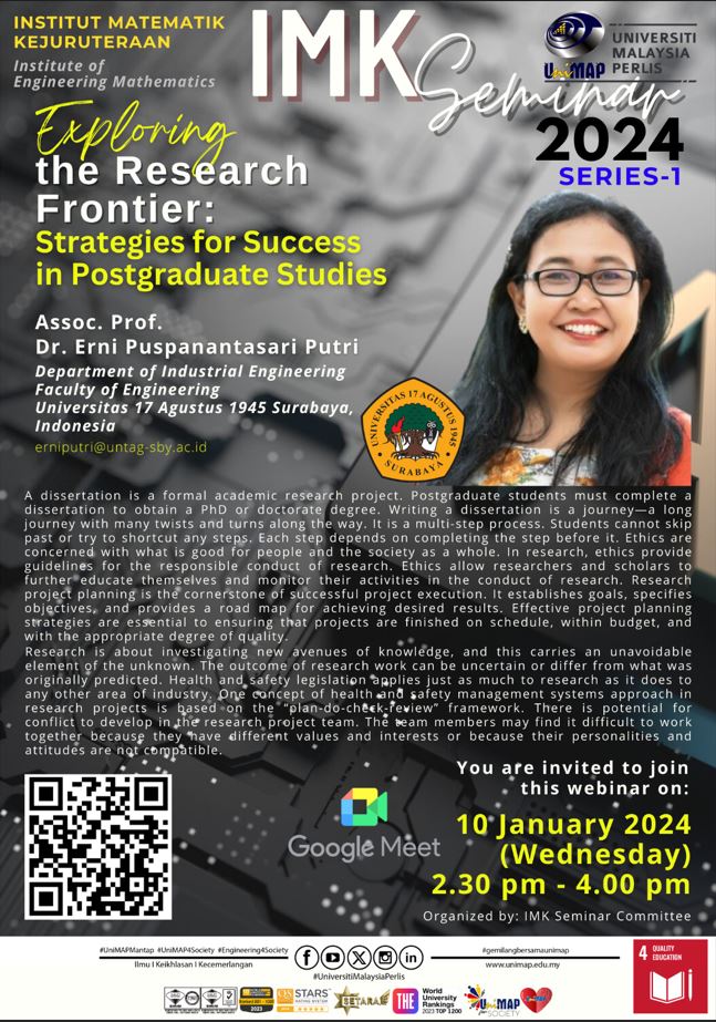 IMK Seminar Exploring the Research Frontier: Strategies for Success in Postgraduate Studies