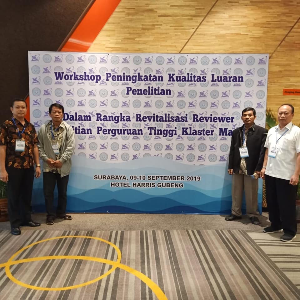 WORKSHOP PENINGKATAN KUALITAS LUARAN PENELITIAN DALAM RANGKA REVITALISASI REVIEWER PENELITIAN PERGUR