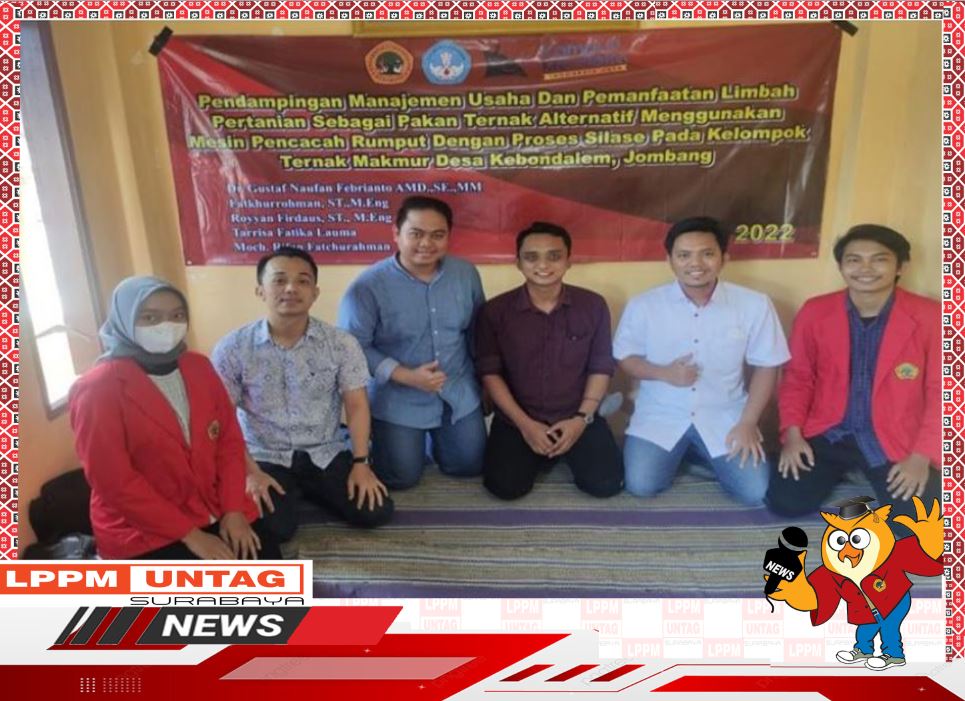 Acara Pendampingan Manajemen Usaha Dan Pemanfaatan Limbah tanian Sebagai Bahan Pakan Ternak Di Desa Kebondalem Jombang