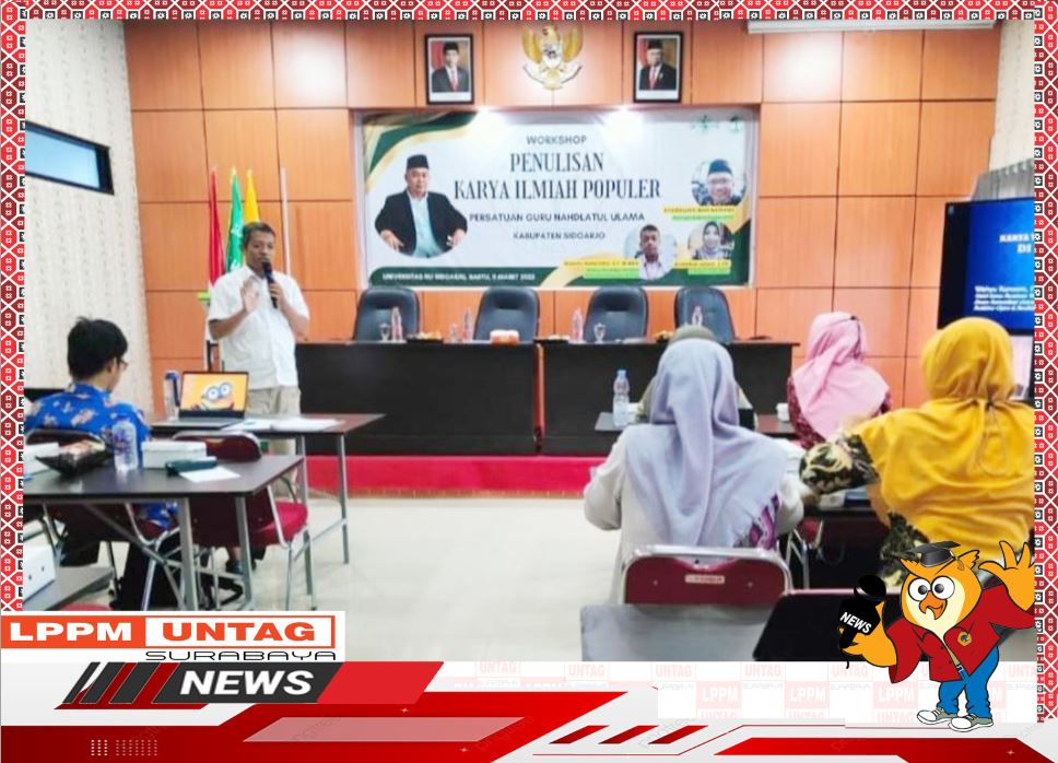 Penulisan Karya Ilmiah Populer oleh Dosen Fisip Untag Surabaya