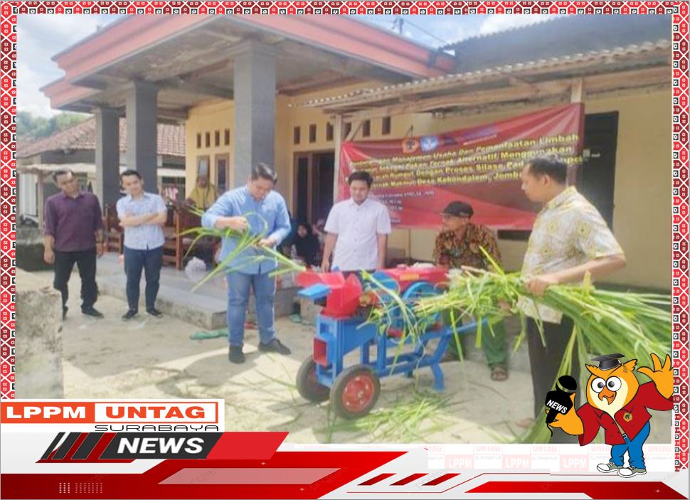 Acara Penyuluhan juga Pendampingan Manajemen Keuangan dan Manajemen Usaha Serta Serah Terima Mesin Pencacah Rumput  Di Desa Kebondalem Jombang