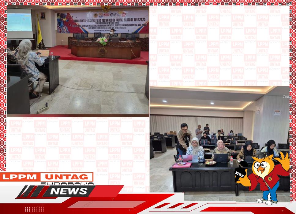 Dosen FH Untag Surabaya melakukan pendampingan Bulan Sinta Periode Juli 2025 pada FPSI dan FT