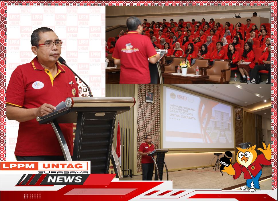 Ketua LPPM Universitas 17 Agustus 1945 Surabaya Membuka Pembekalan KKN Non Reguler Semester Gasal 2025-2026