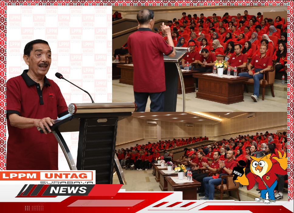 Ketua YPTA Untag Surabaya Beri Materi Patriotisme dalam Pembekalan KKN Non Reguler 2025/2026
