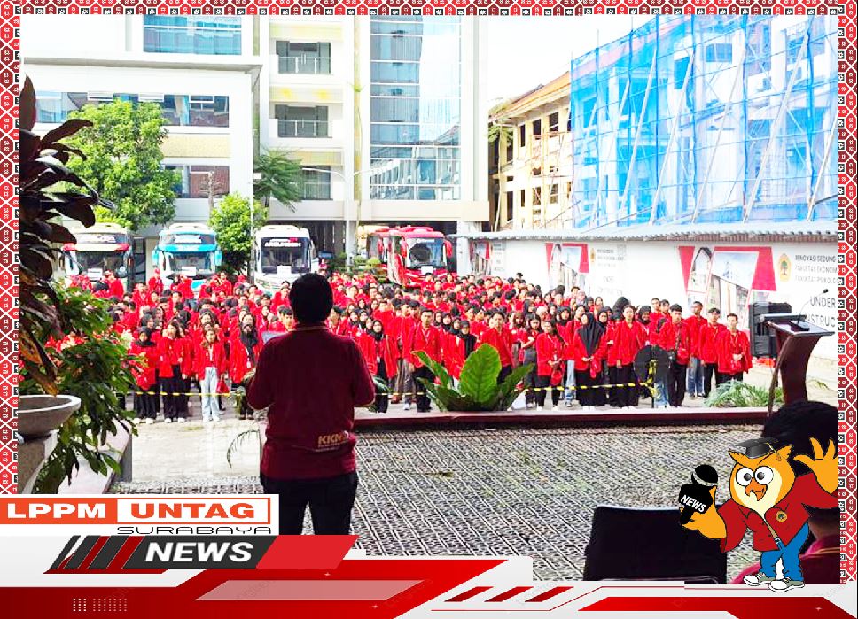 Pelepasan KKN Reguler Untag Surabaya