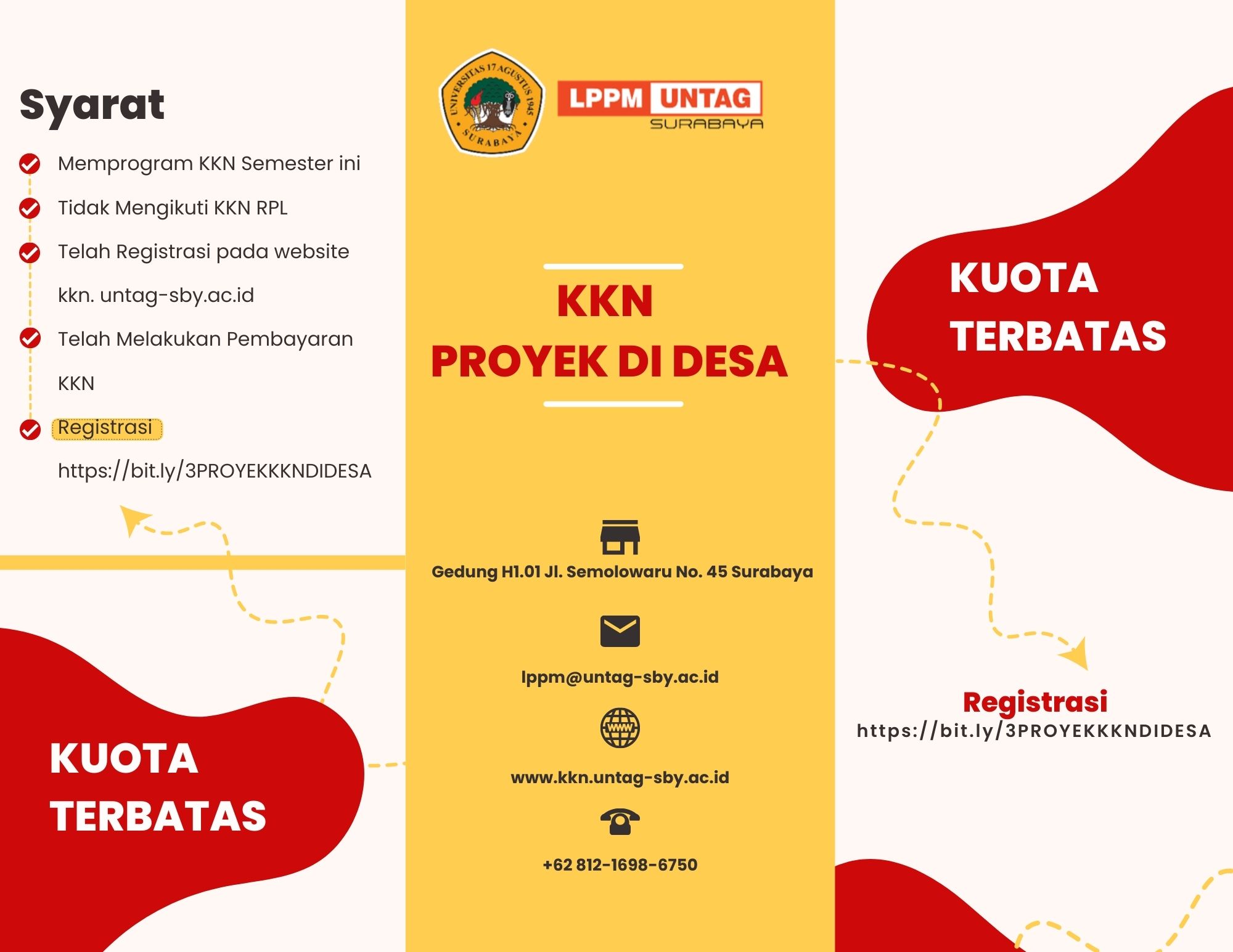 Pendaftaran KKN Proyek di Desa