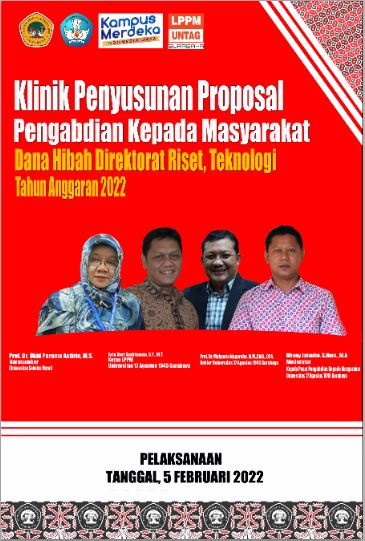 KLINIK PEYUSUNAN PROPOSAL PENGABDIAN KEPADA MASYARAKAT 2022