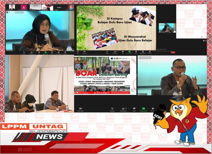 Universitas 17 Agustus 1945 (Untag) Surabaya menggandeng Desa Minggirsari, Kabupaten Blitar dalam program Matching Fund 2021