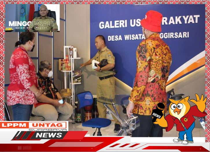 Perguruan Tinggi Universitas 17 Agustus (UNTAG) Surabaya Kunjungan Ke Galeri Usaha Rakyat