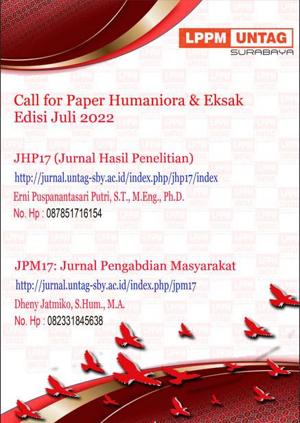 Call for Paper Humaniora & Eksak Edisi Juli 2022