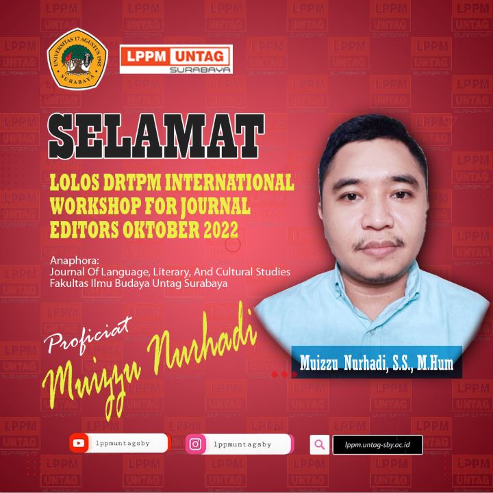 LOLOS DRTPM INTERNATIONAL WORKSHOP FOR JOURNAL EDITOR OKTOBER 2022