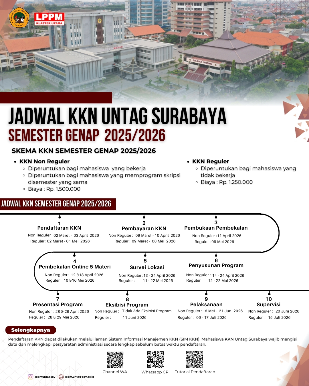 Informasi KKN Semester Genap  2025 - 2026