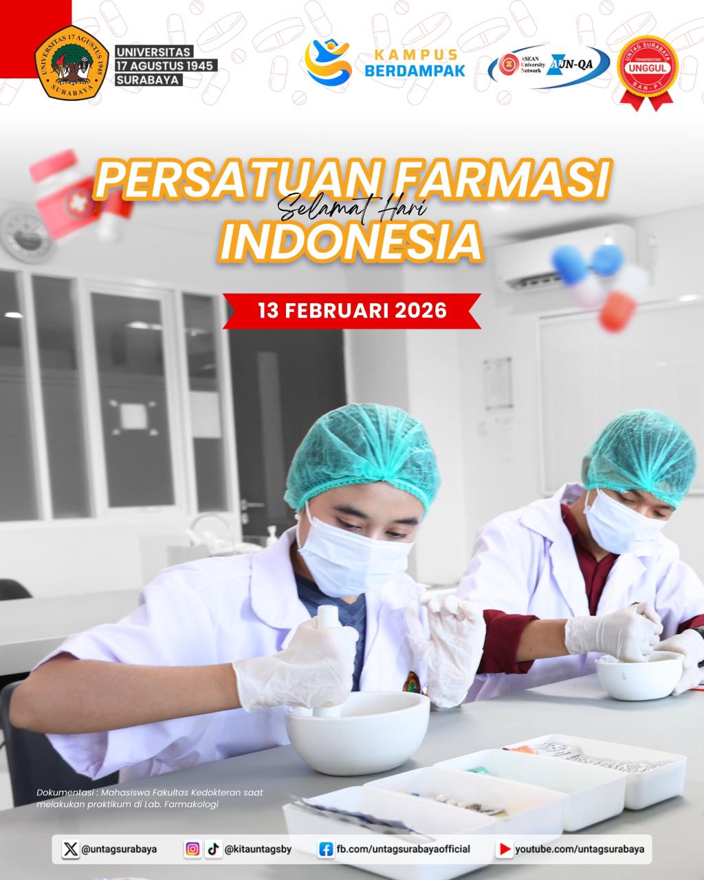Peringatan Hari Persatuan Farmasi Indonesia 13 Februari: Momentum Perkuat Sinergi demi Kesehatan Bangsa